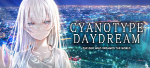 Cyanotype Daydream -The Girl Who Dreamed The World-