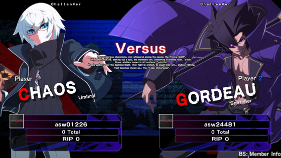 UNDER NIGHT IN-BIRTH Exe:Late